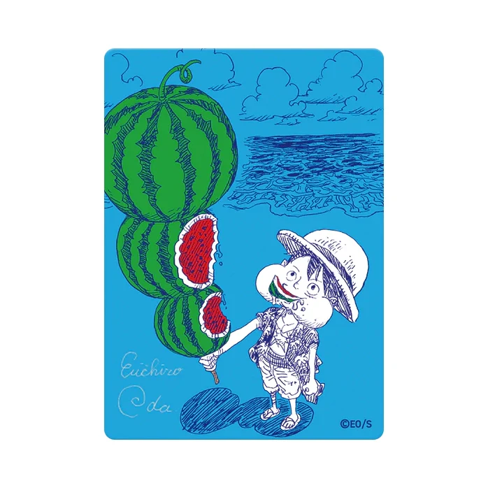 海賊王路飛西瓜卡